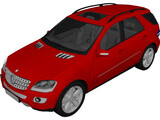 Mercedes-Benz ML500 (2007) 3D Model preview