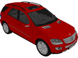 Mercedes-Benz ML500 (2007) 3D Model