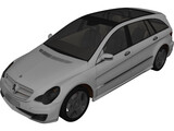 Mercedes-Benz R-Class 3D Model preview