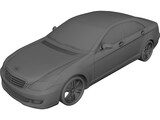 Mercedes-Benz S-Class (2006) 3D Model preview