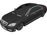 Mercedes-Benz S65 AMG (2010) 3D Model preview