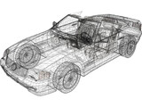 Mercedes-Benz SL 500 (1999) 3D Model