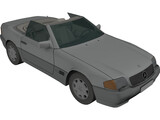 Mercedes-Benz SL 500 (1999) 3D Model
