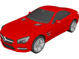 Mercedes-Benz SL R231 3D Model preview
