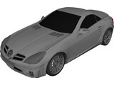 Mercedes-Benz SLK (2004) 3D Model preview