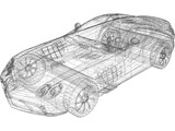 Mercedes-Benz SLR McLaren 3D Model