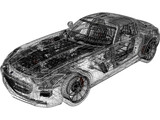 Mercedes-Benz SLS AMG (2011) 3D Model
