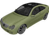 Mercedes-Benz Sport Coupe 3D Model preview