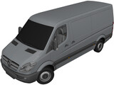 Mercedes-Benz Sprinter 3D Model preview
