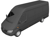 Mercedes-Benz Sprinter (2001) 3D Model preview