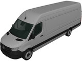 Mercedes-Benz Sprinter (2019) 3D Model preview