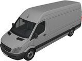 Mercedes-Benz Sprinter 311 CDI (2011) 3D Model preview