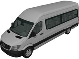 Mercedes-Benz Sprinter H2L3 (2013) 3D Model preview