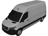 Mercedes-Benz Sprinter L2H2 (2020) 3D Model preview