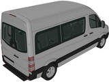 Mercedes-Benz Sprinter SWB (2013) 3D Model