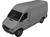 Mercedes-Benz Sprinter 3D Model preview