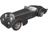 Mercedes-Benz SSK Roadster 3D Model preview