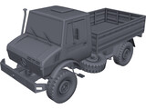 Mercedes-Benz Unimog 1300L 3D Model preview