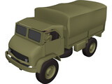 Mercedes-Benz Unimog 404 3D Model preview