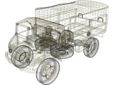 Mercedes-Benz Unimog 404 3D Model