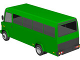 Mercedes-Benz Vario 3D Model preview