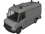 Mercedes-Benz Vario Rettungs 3D Model preview
