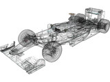 Mercedes-Benz W01 F1 (2010) 3D Model