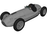 Mercedes-Benz W165 (1939) 3D Model preview