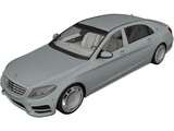 Mercedes-Maybach (2019) 3D Model preview