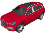 Mercedes-Maybach GLS 600 (2020) 3D Model preview