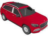 Mercedes-Maybach GLS 600 (2020) 3D Model