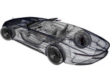 Mercedes-Maybach Vision 6 Cabriolet (2018) 3D Model