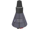 Mercury Capsule 3D Model