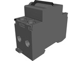 Merlin Gerin C40-2P 24341 3D Model preview