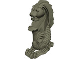 Merlion 3D Model preview