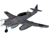 Messerschmidt Me 262 3D Model preview
