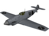 Messerschmitt Bf-109B Bertha 3D Model preview