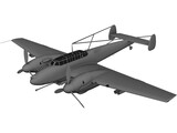Messerschmitt BF-110 G-2 3D Model preview