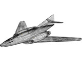 Messerschmitt Me 262 HG III 3D Model