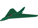 Messerschmitt Me P.1111 Prototype 3D Model preview