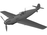 Messersmitt BF-109E 3D Model preview