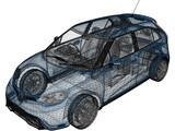 MG 3 (2014) 3D Model