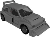 MG Metro 6R4 Group B 3D Model