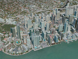 Miami City, USA (2020) 3D Model preview