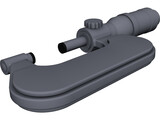 Micrometer 3D Model preview