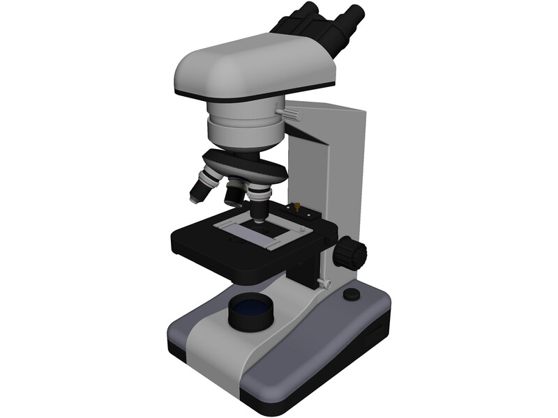 Microscope 3D Model