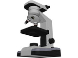 Microscope 3D Model