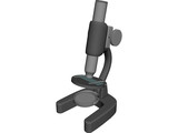 Microscope 3D Model preview