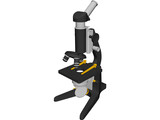 Microscope 3D Model preview