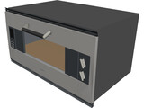 Microwave Gaggenau 3D Model preview